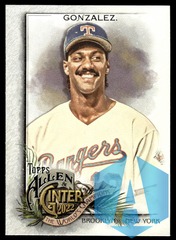 2022 Topps Allen & Ginter Juan Gonzalez #337 Texas Rangers